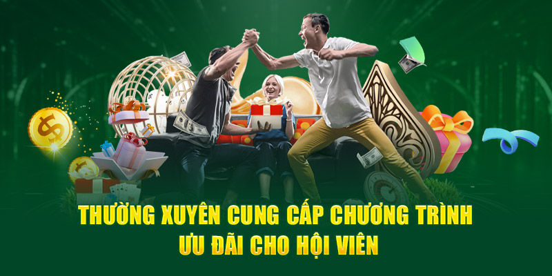 Cwin thường xuyên cung cấp chương trình ưu đãi cho hội viên