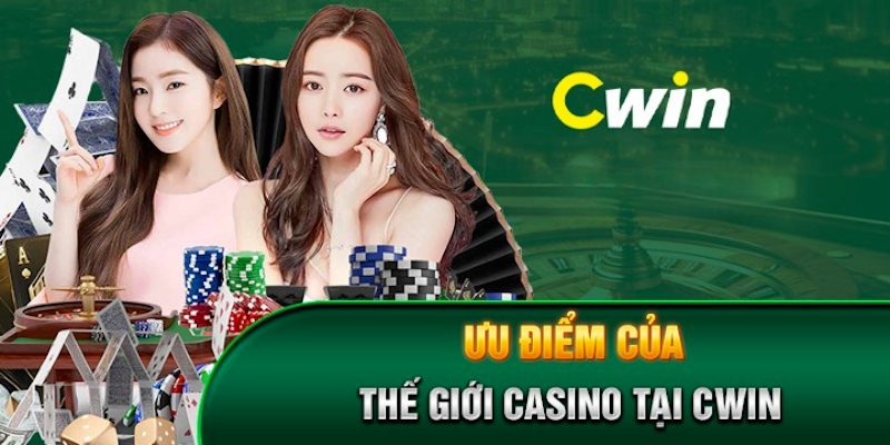 Casino Cwin có nhiều đặc điểm nổi bật thu hút người chơi