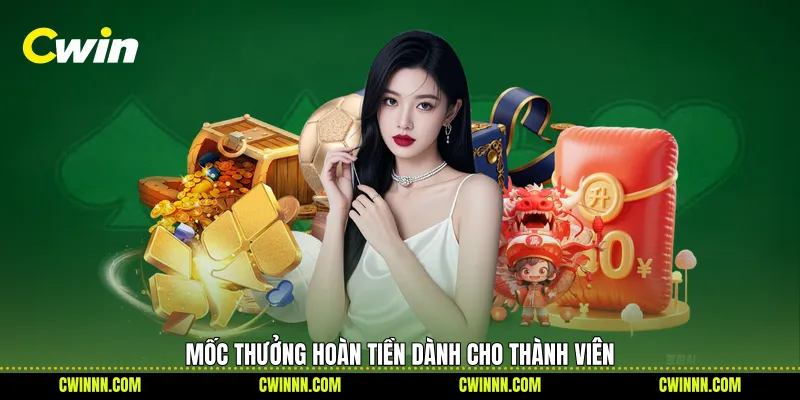 Mốc thưởng hoàn tiền dành cho thành viên Mốc thưởng hoàn tiền dành cho thành viên