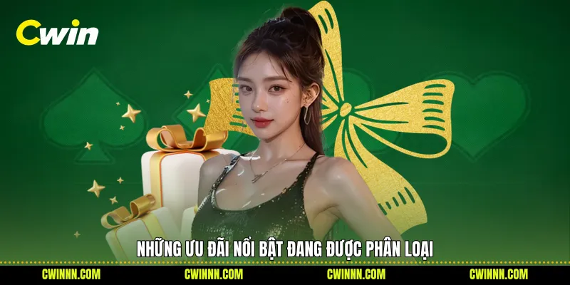 Những ưu đãi nổi bật đang được phân loại 