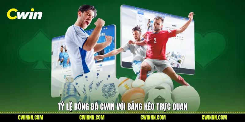 Tỷ lệ bóng đá Cwin với bảng kèo trực quan